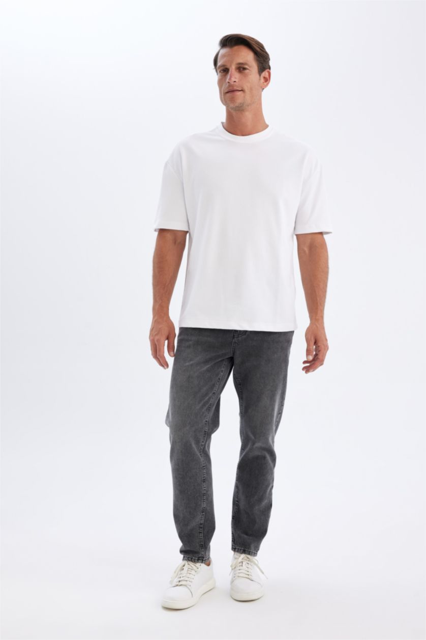 MAN Anthracite 90’S Slim Fit Trousers