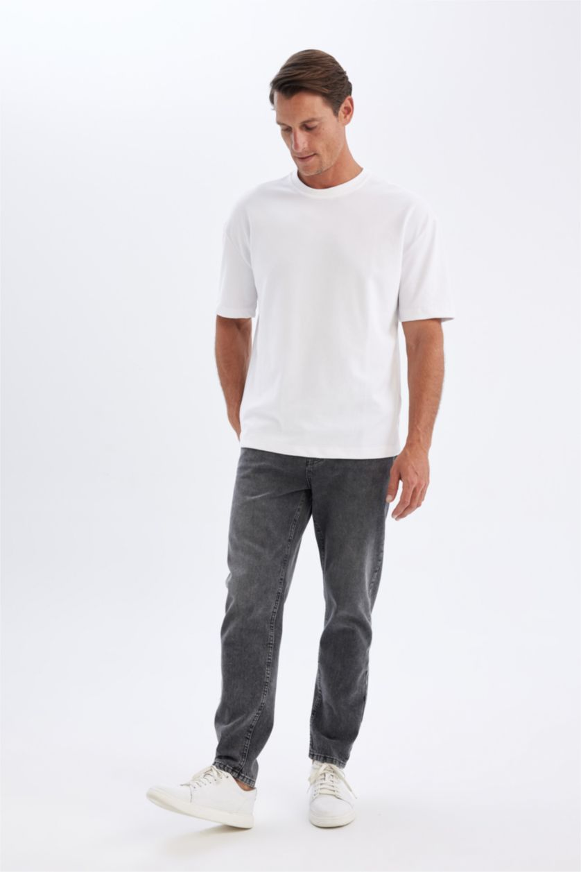 MAN Anthracite 90’S Slim Fit Trousers