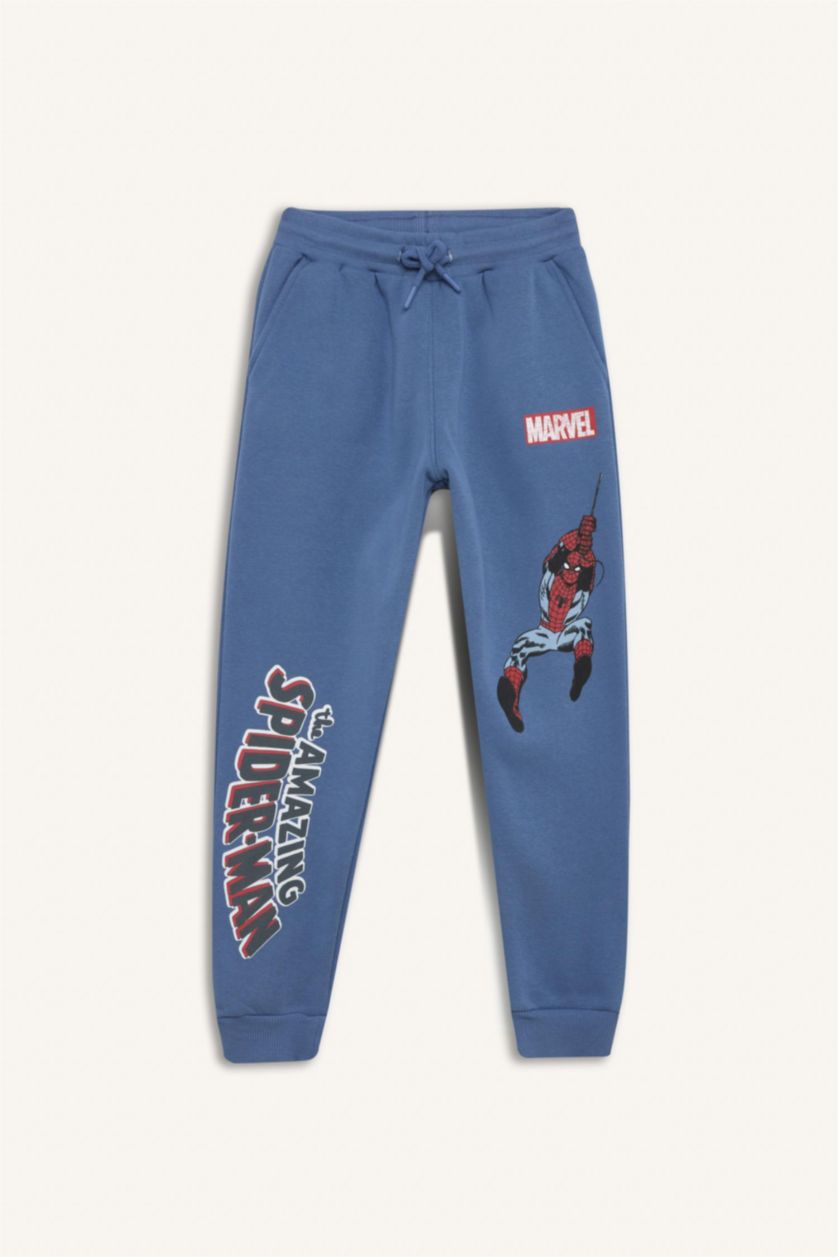 BOYS & TEENS Dark Blue Boy Marvel Comics Hooded Sweatshirt Sweatpants 2 Piece Set