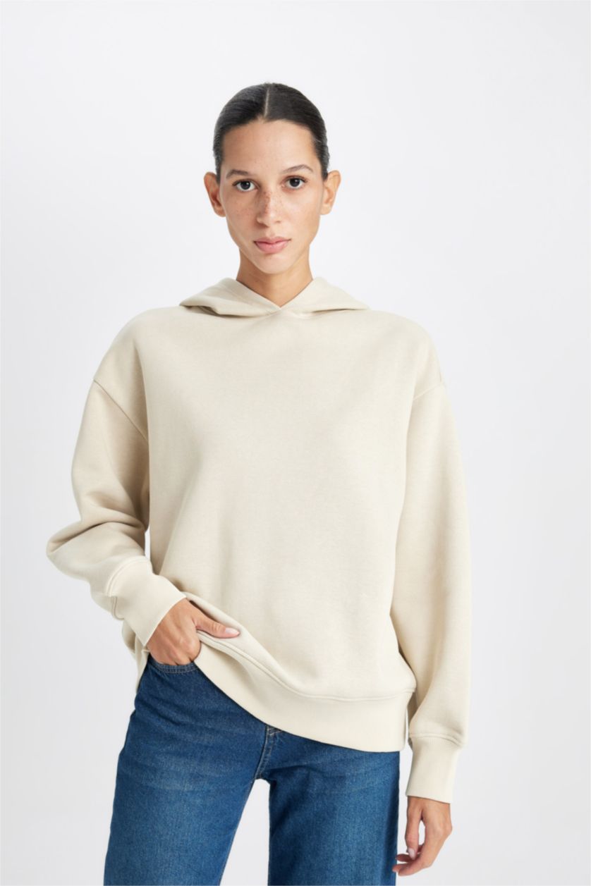 Әйелдерге Құм бокси фит негізгі бас киімді Свитер