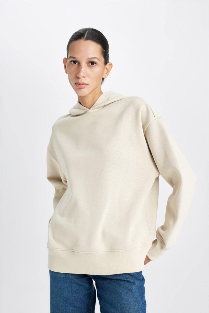 Әйелдерге Құм бокси фит негізгі бас киімді Свитер