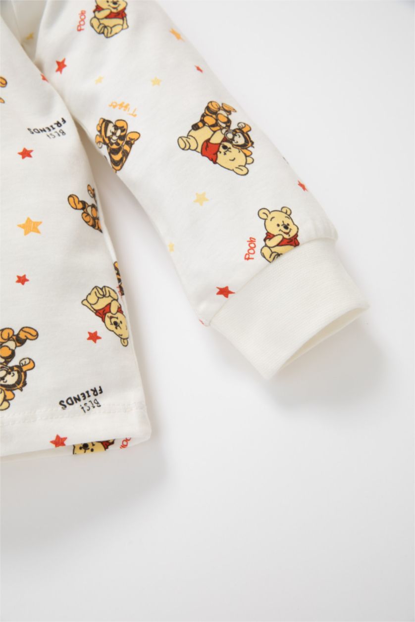 BÉBÉ GARÇON Écru Pyjamas en coton Disney Winnie l'Ourson pour bébé garçon