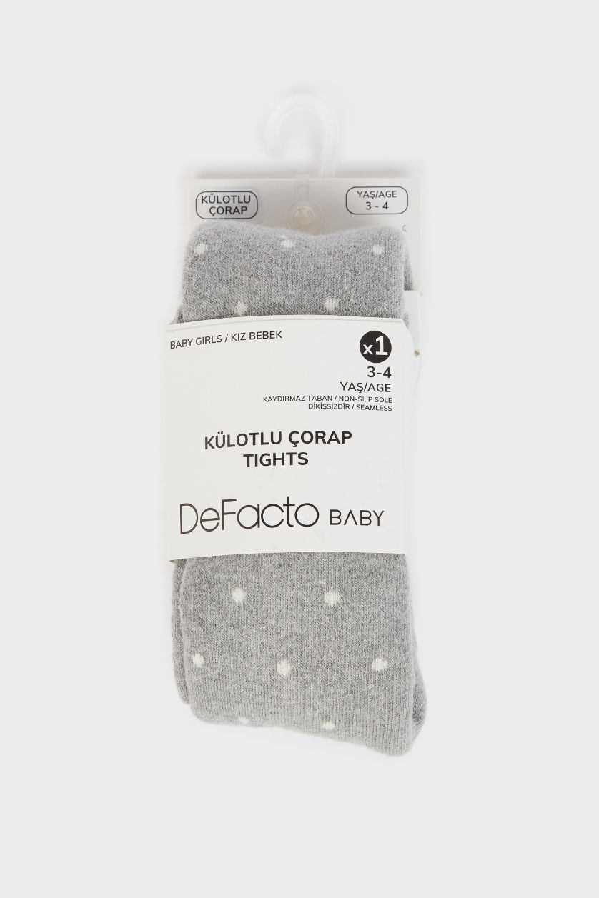 طفلة صغيرة رمادي شرابات كولون بيبي بناتي قطن