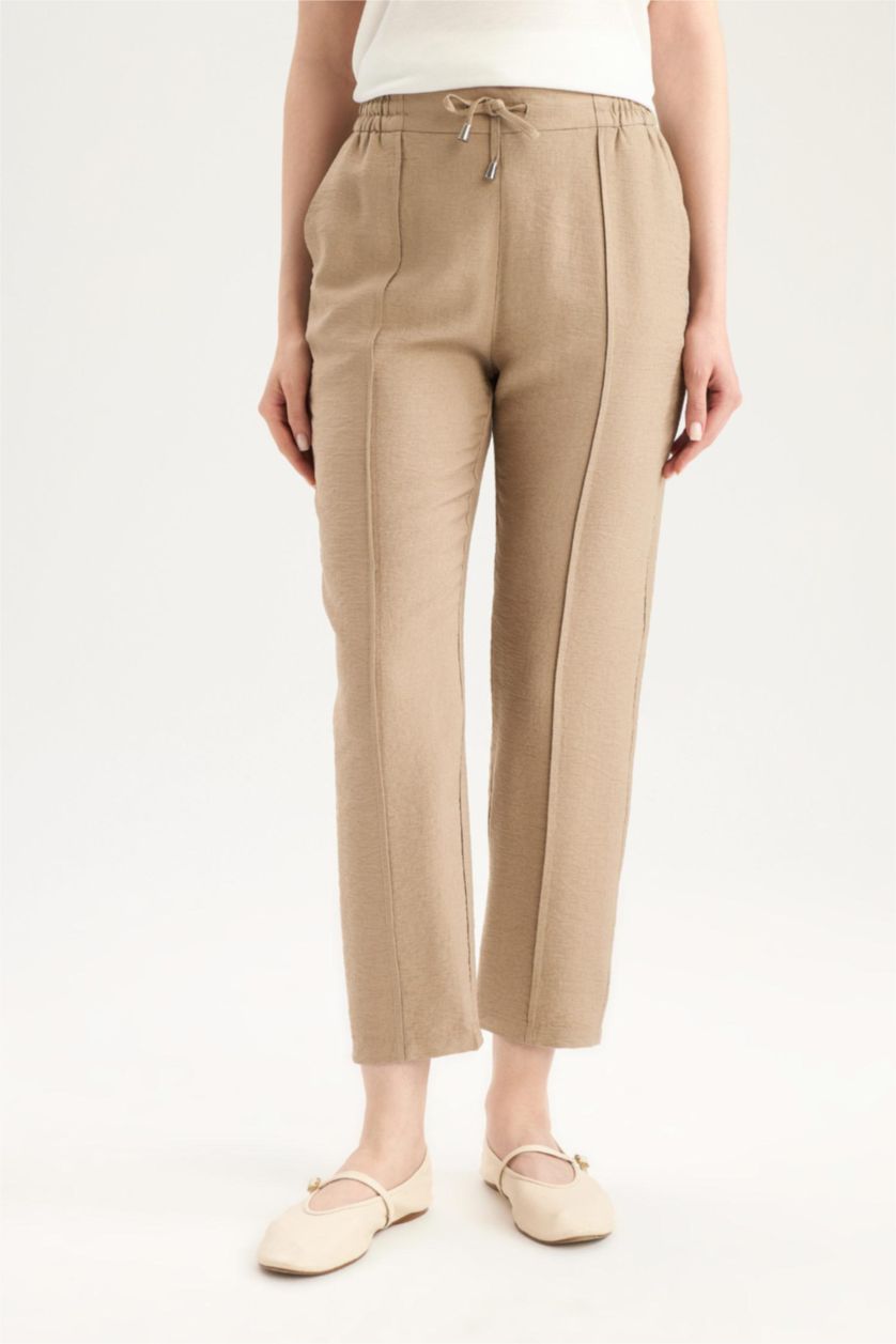 WOMAN Sand jogger Regular Hem Trousers