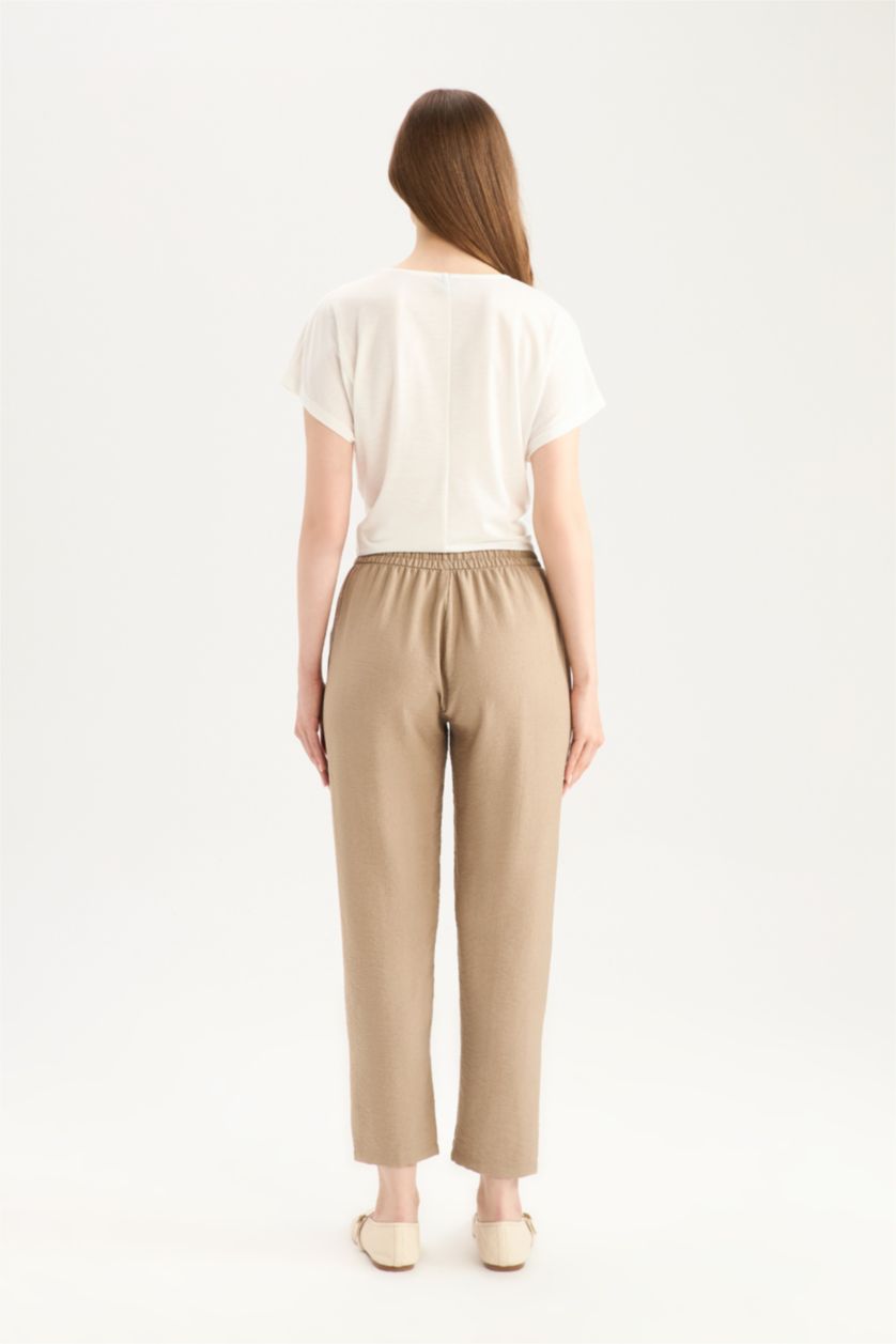 WOMAN Sand jogger Regular Hem Trousers