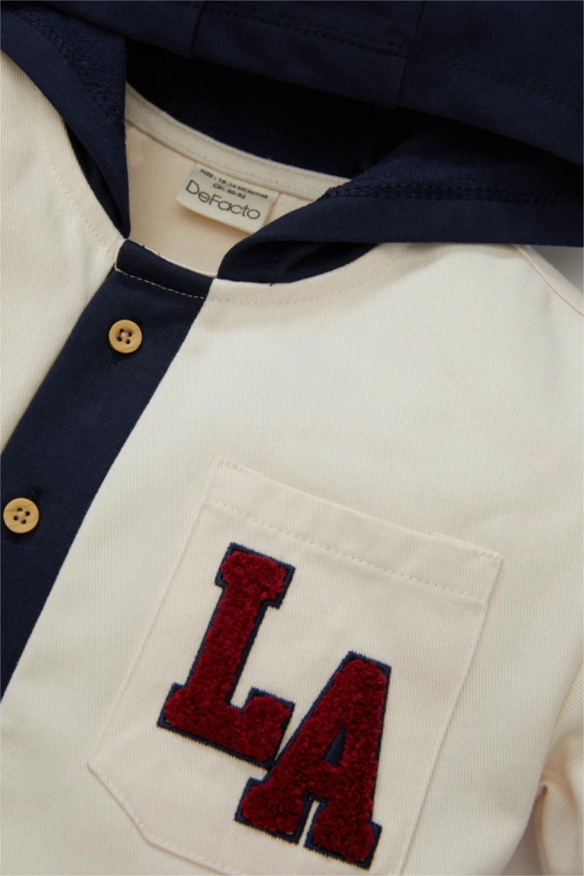 طفل صغير حجري فاتح قميص كم طويل بيبي اولادي جبردين قصة عادية بكابيشون