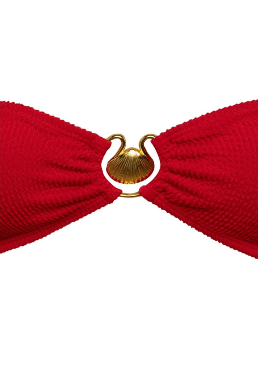 نساء أحمر بكيني توب قصة عادية من Fall in Love