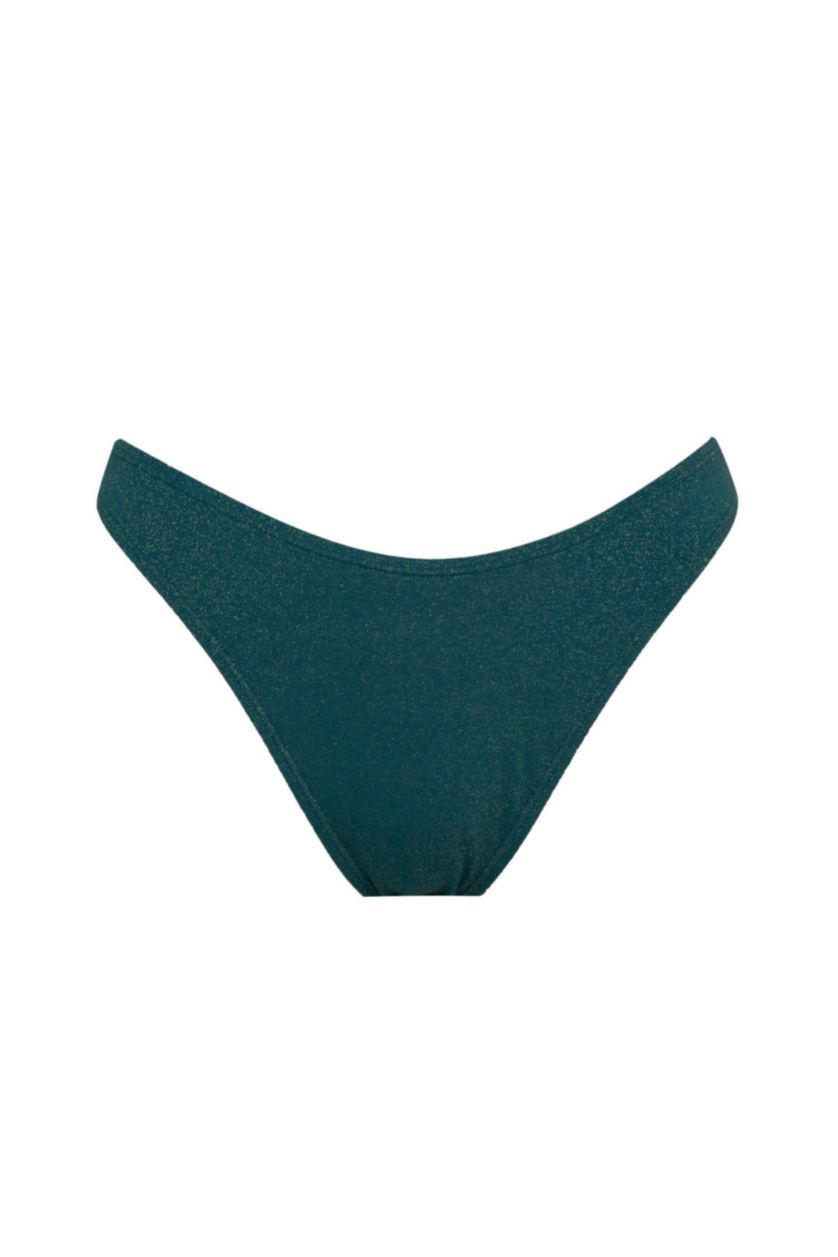 Kadın Yeşil Regular Fit Bikini Altı-Fall in Love