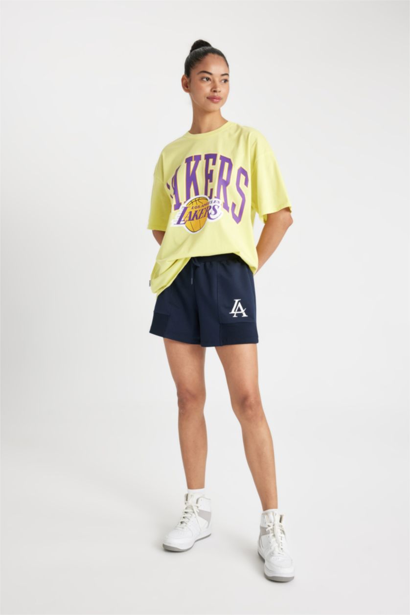 WOMAN NAVY DeFactoFit Short Leg Shorts