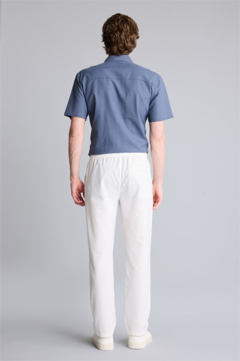 HOMME Écru Coupe Régulière