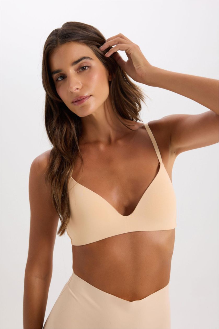 FEMME Beige Soutien-gorge rembourré confortable