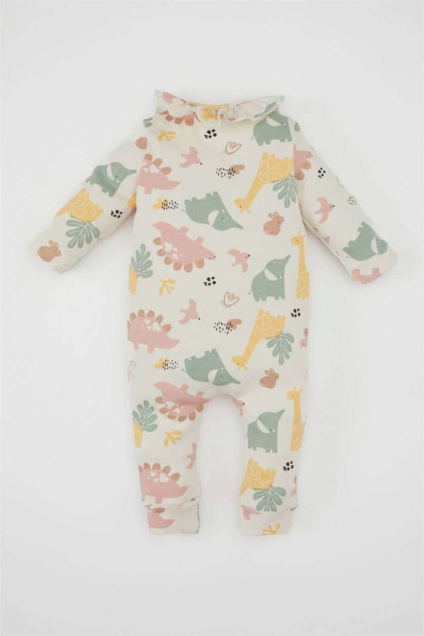 Малыши девочки Бежевый Комплект из 2-х вещей с длинным рукавом для малышей девочек