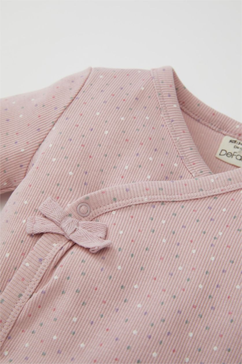 Малыши девочки Сиреневый Боди с длинным рукавом для малышей девочек