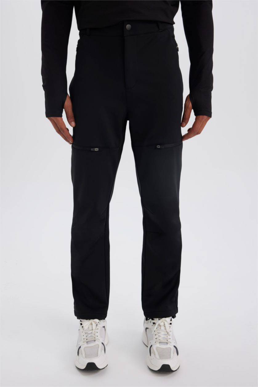 Ерлер қара стандарт пішім жұмсақ шелл Шалбар