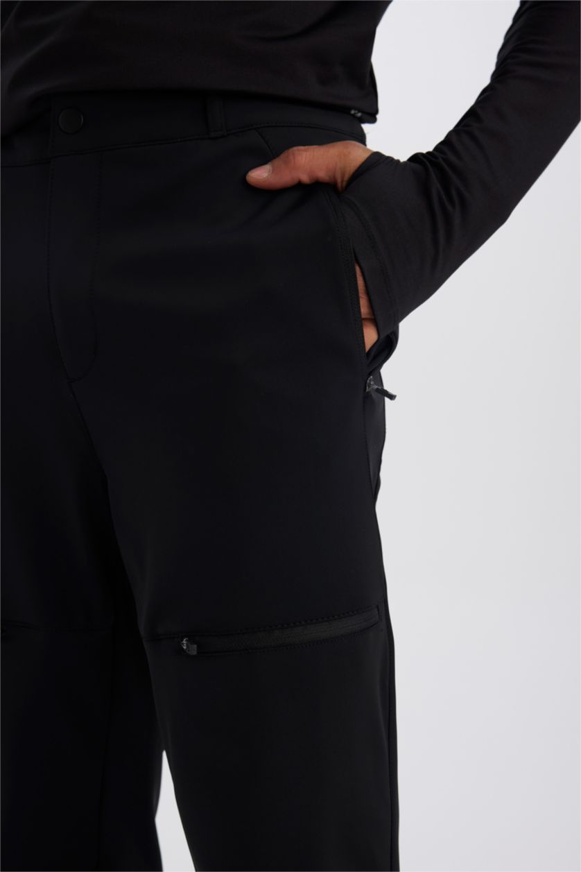 Ерлер қара стандарт пішім жұмсақ шелл Шалбар