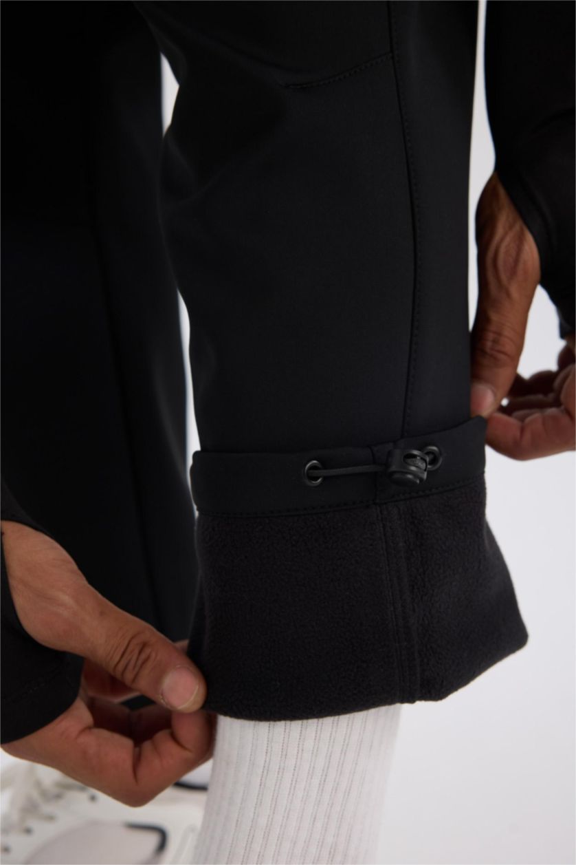 Ерлер қара стандарт пішім жұмсақ шелл Шалбар