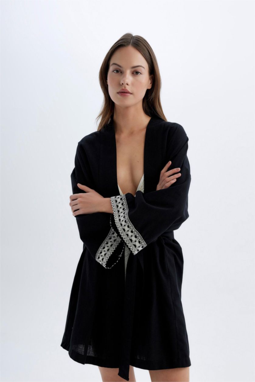 Women Black Beachwear