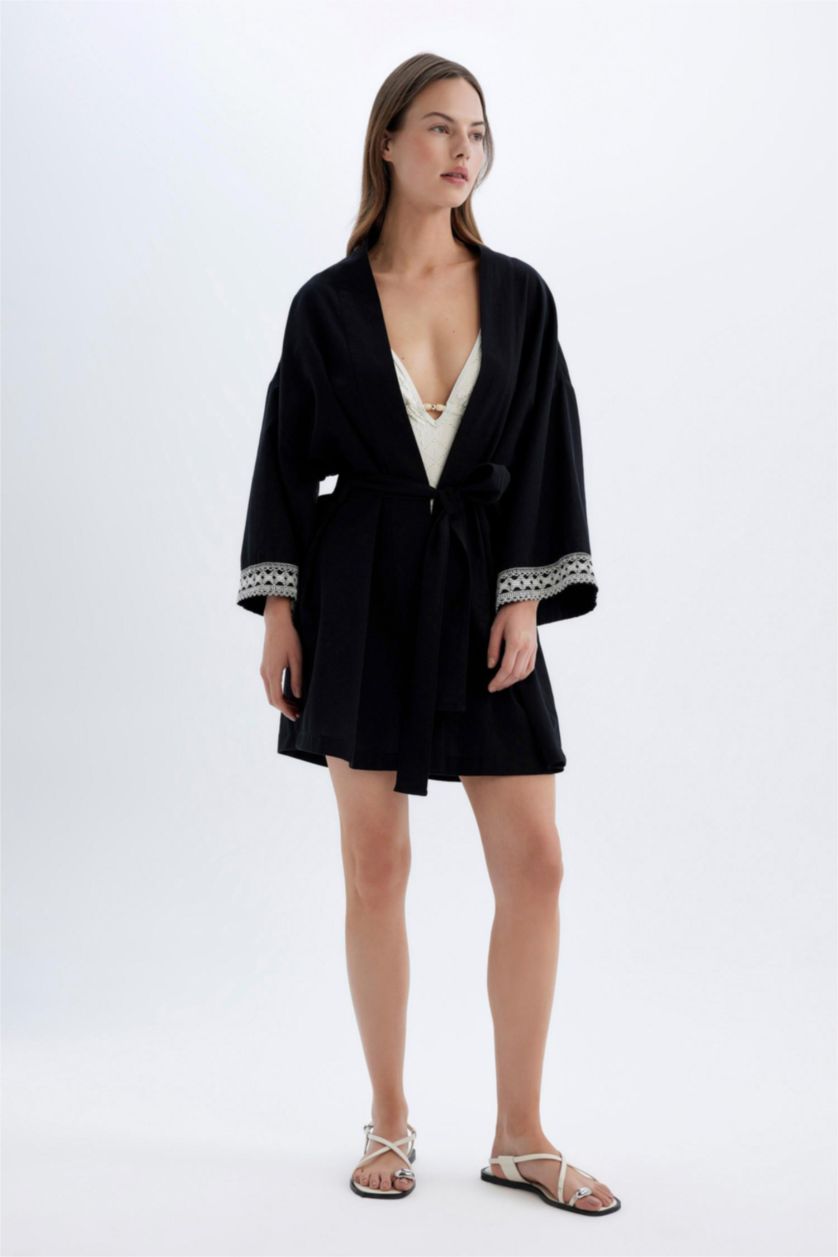 Women Black Beachwear