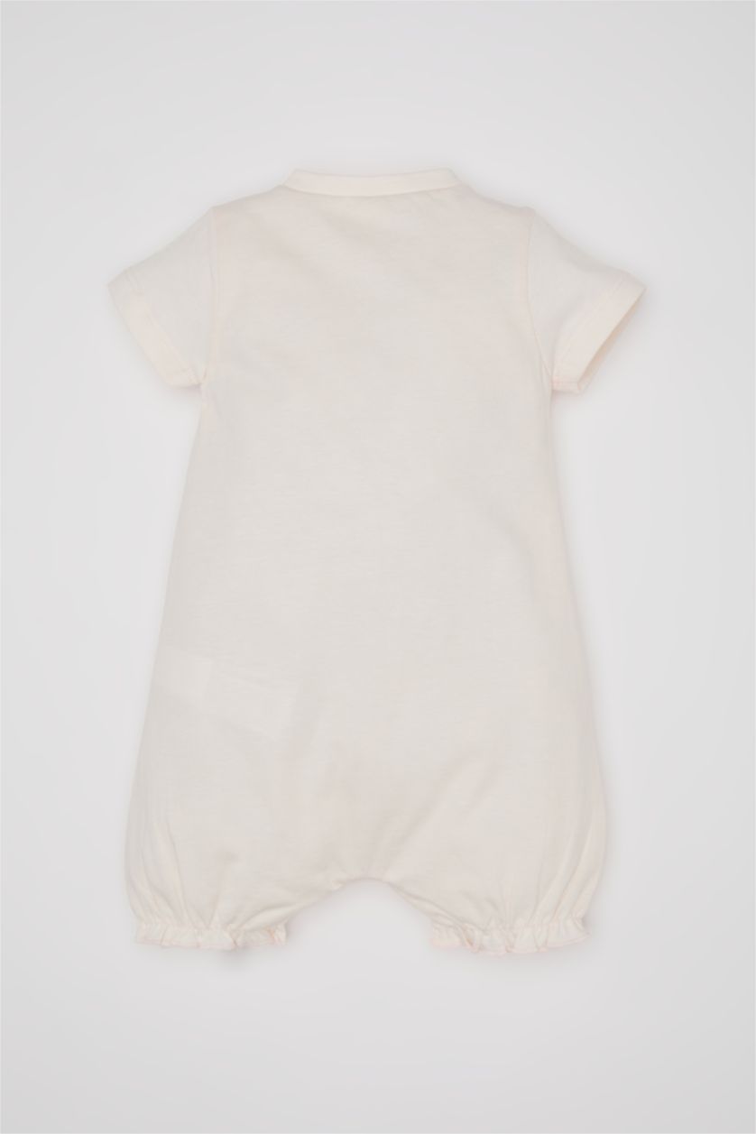 طفلة صغيرة زهري فاتح جمبسوت بيبي بناتي حديثي الولادة نص كم