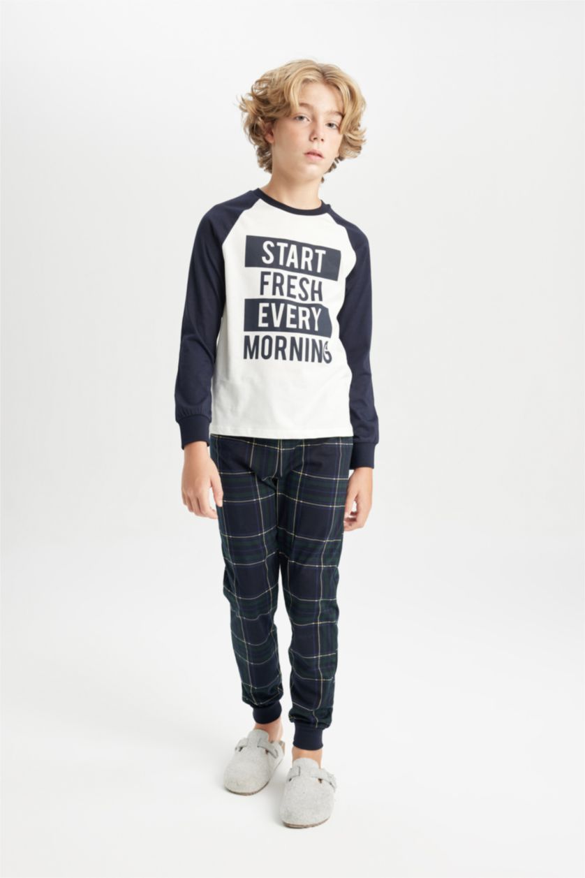 GARÇONS Blanc Pyjama imprimé pour Garçon