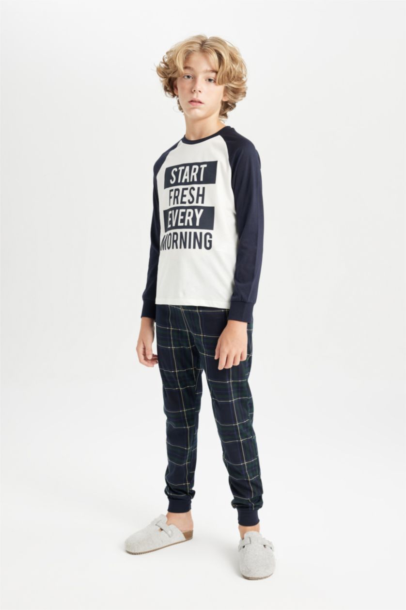 GARÇONS Blanc Pyjama imprimé pour Garçon