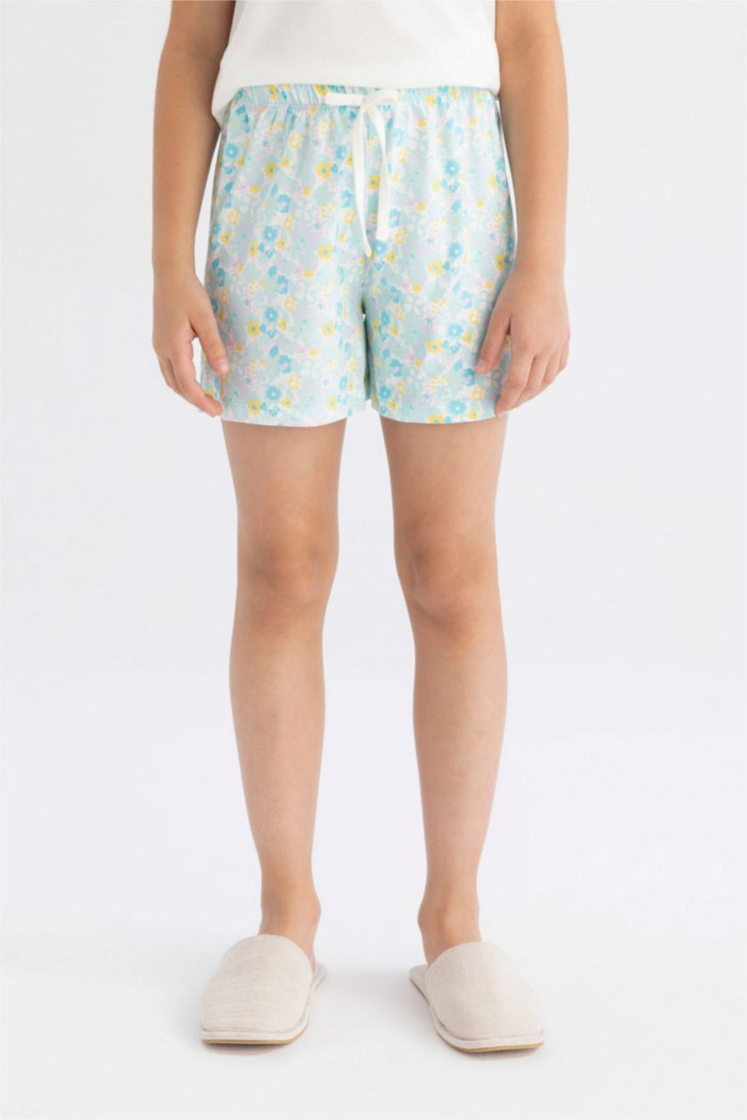 GIRLS & TEENS Ecru طقم بيجاما قصة عادية