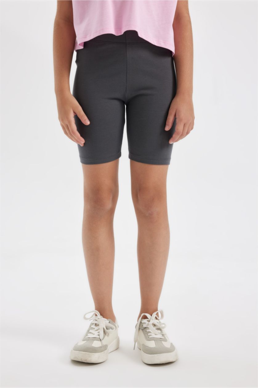 FILLES Rose Clair Ensemble de T-shirt imprimé à manches courtes et Leggings pour Fille