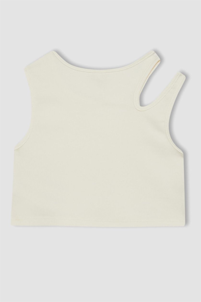 Girls & Teens Ecru Girl T-Shirt Skirt 2 Piece Set