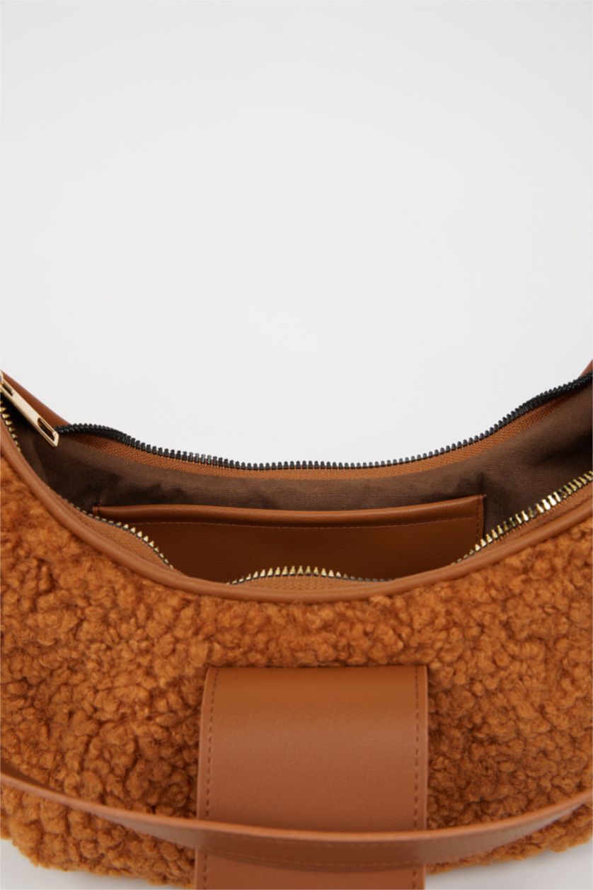 Kadın Taba Kadın Suni Deri Pelüş Omuz Çantası