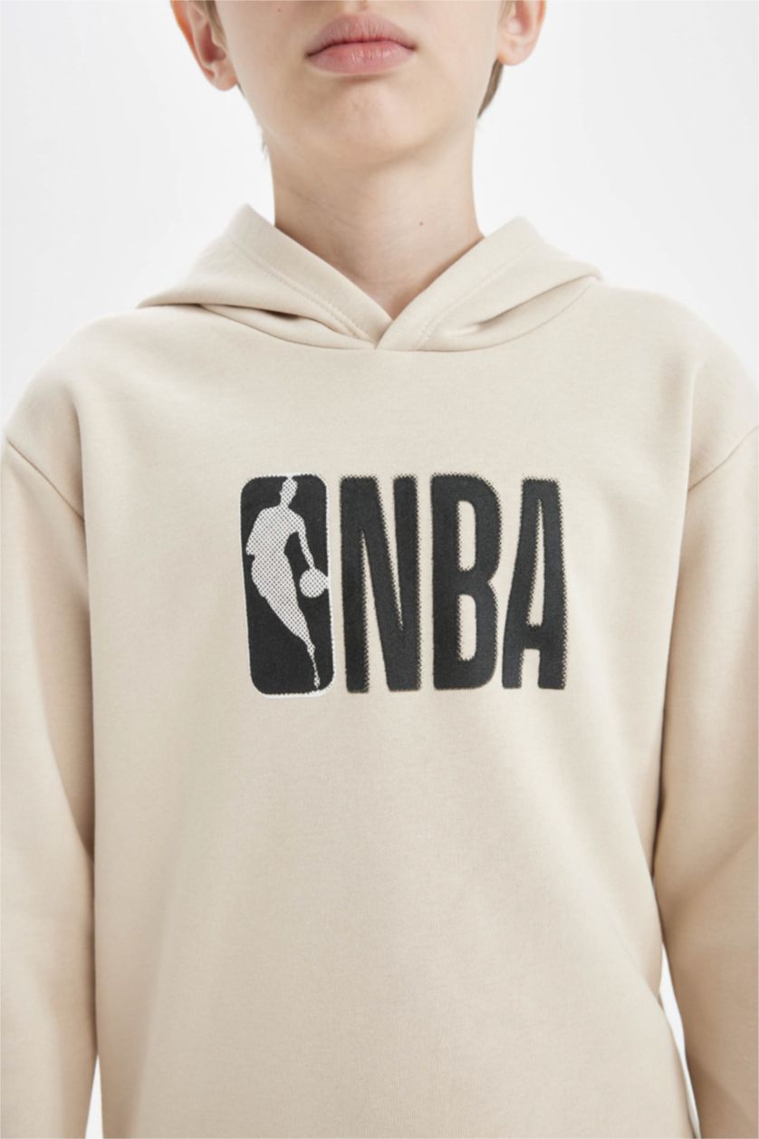 Erkek Çocuk - Genç Erkek Taş NBA Current Teams Bisiklet Yaka Sweatshirt Erkek Çocuk