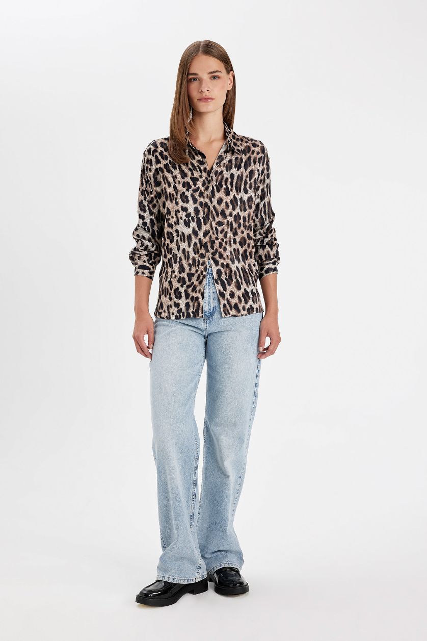 Әйелдерге қара қалыпты пішім Ұзын жеңді көйлек