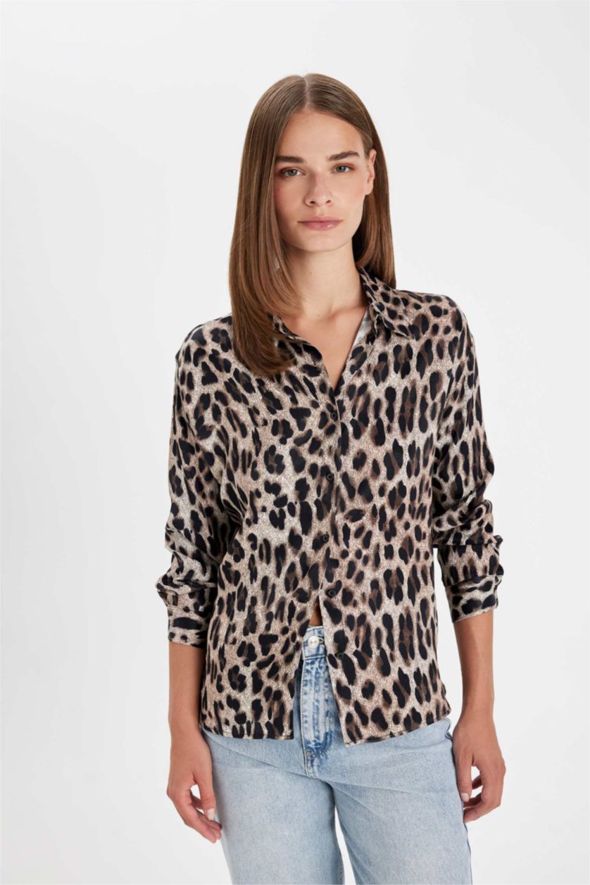 Әйелдерге қара қалыпты пішім Ұзын жеңді көйлек