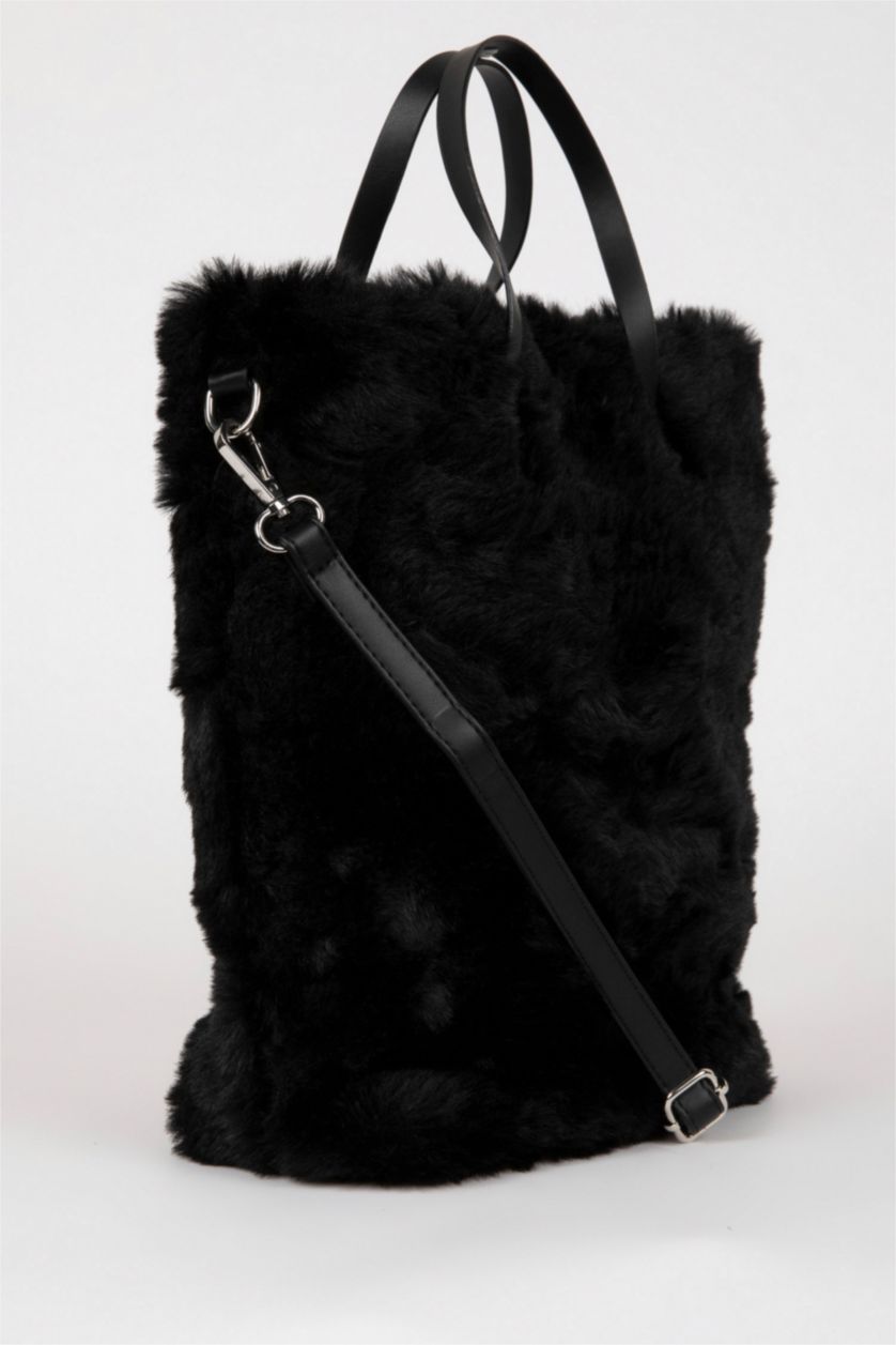 نساء أسود جنطة يد قطيفة