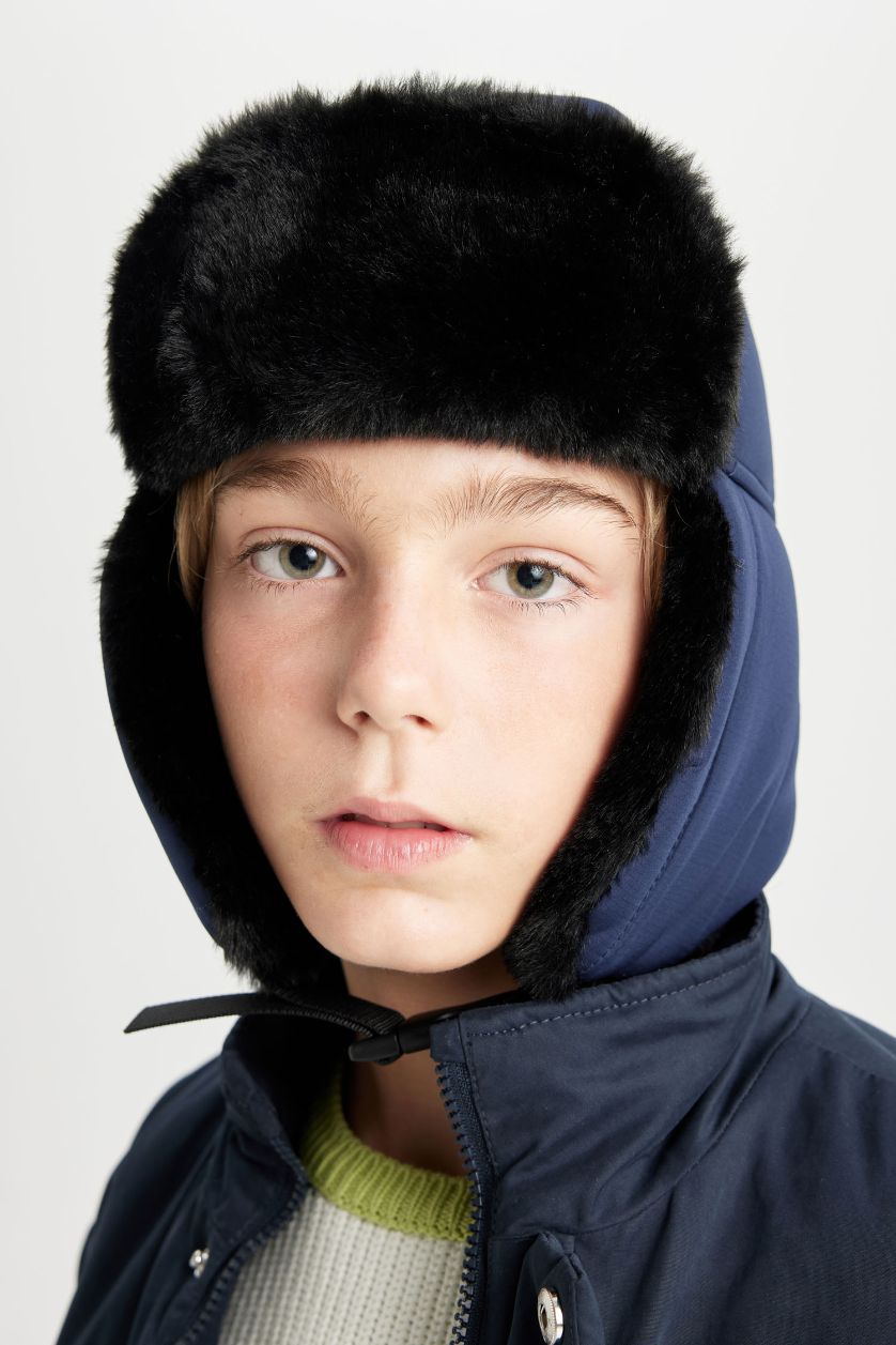 BOYS & TEENS NAVY Boy Woven Hat