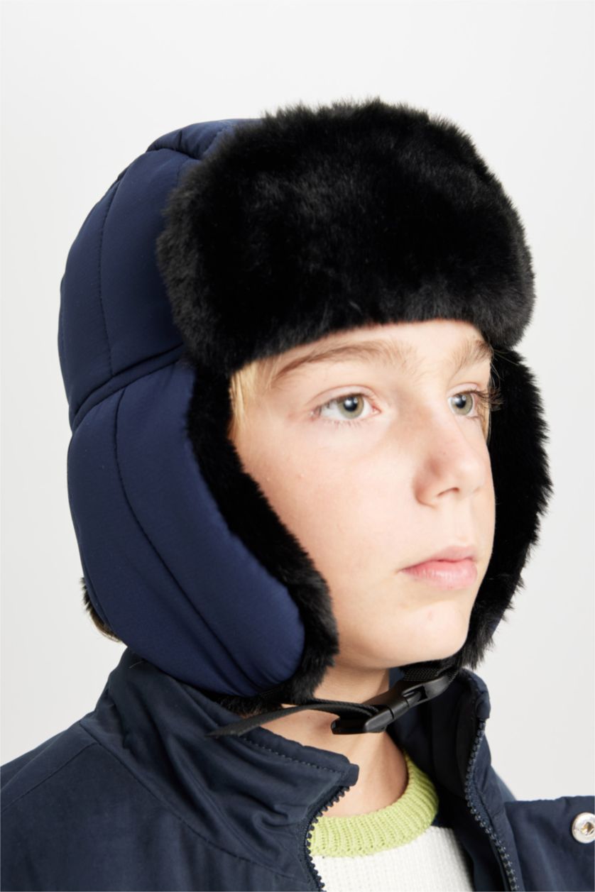 BOYS & TEENS NAVY Boy Woven Hat