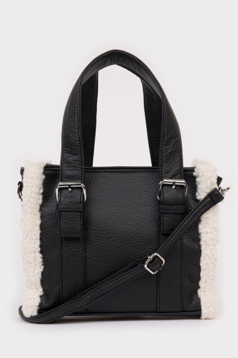 Kadın Siyah Kadın Suni Deri Omuz Çantası
