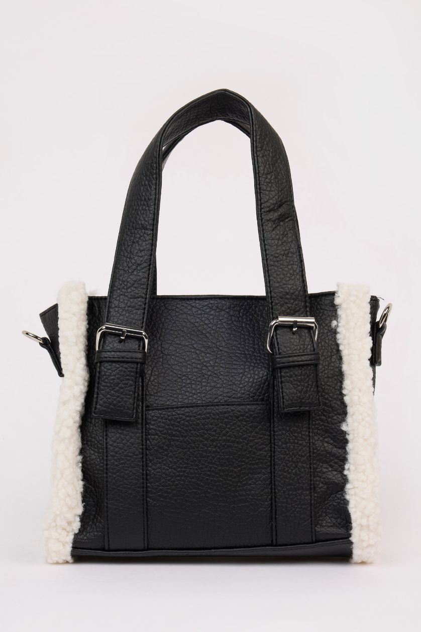 Kadın Siyah Kadın Suni Deri Omuz Çantası