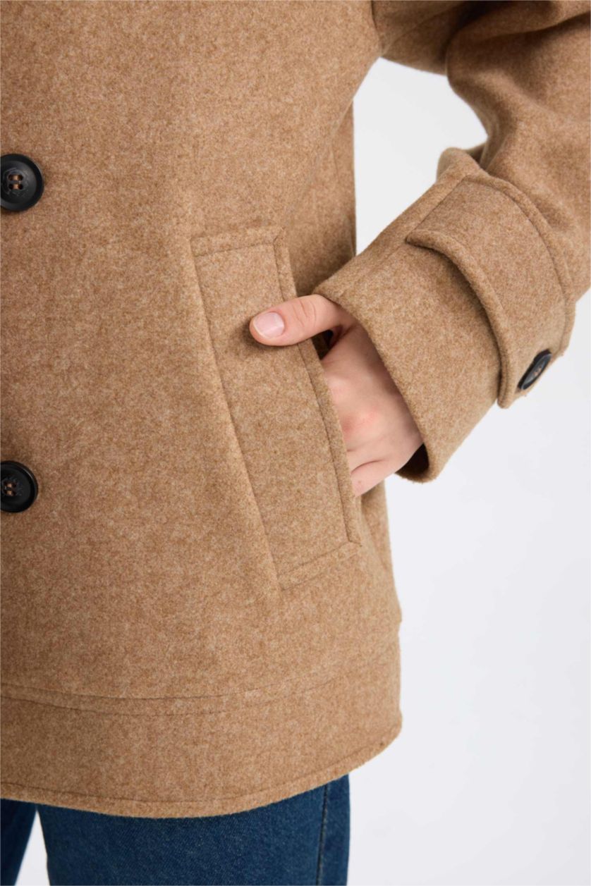 نساء جملي جاكيت جوخ قصير قصة عادية