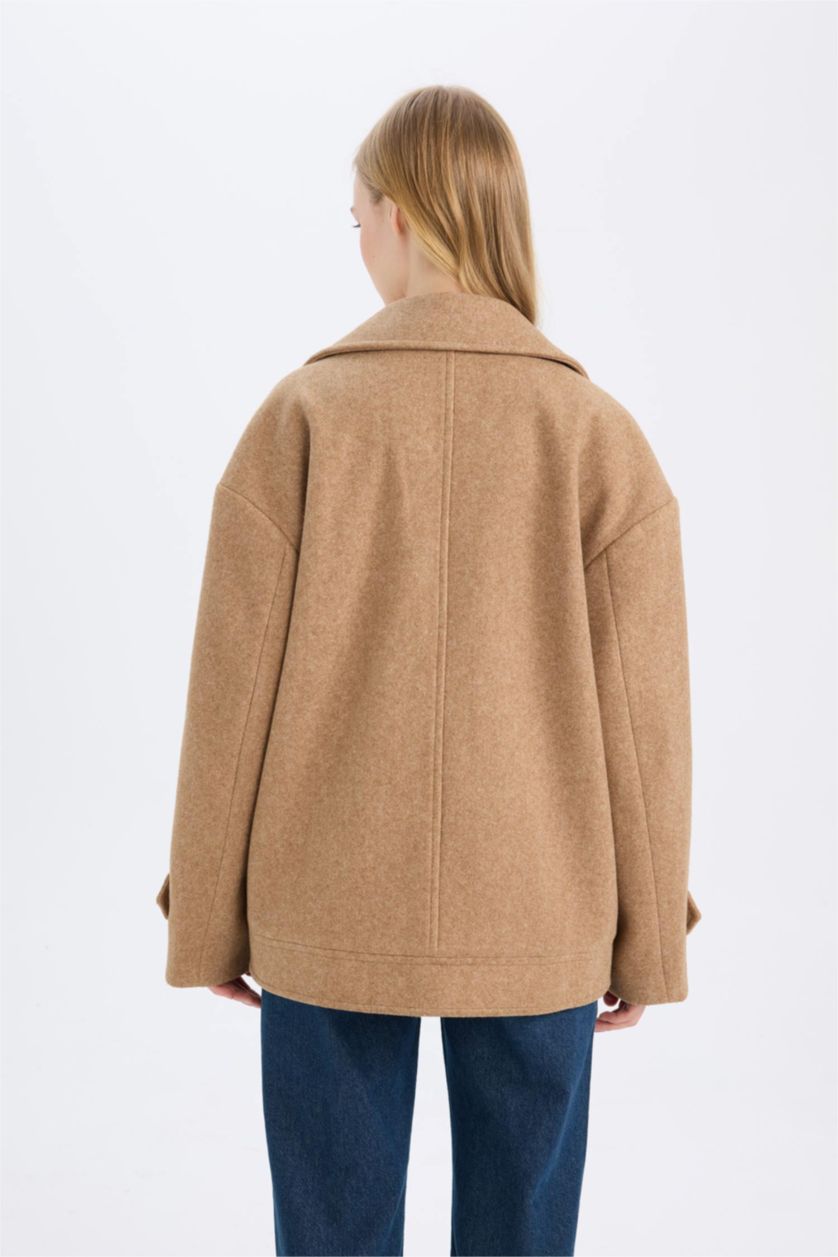 نساء جملي جاكيت جوخ قصير قصة عادية