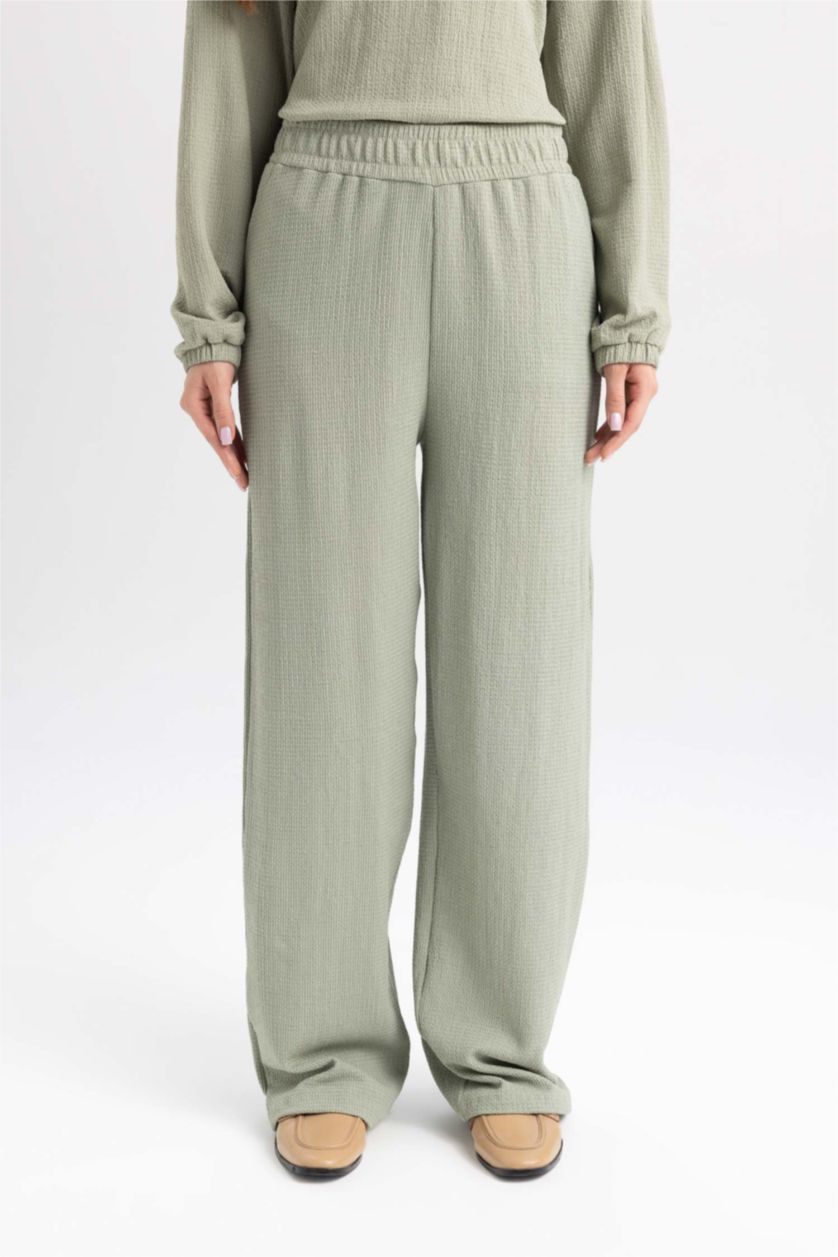 WOMAN Mint Wide Leg Trousers