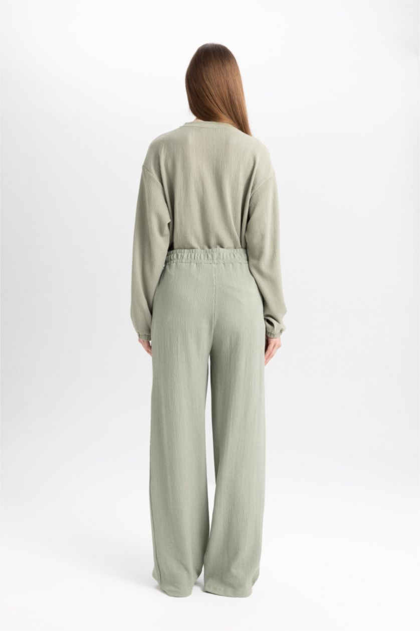 WOMAN Mint Wide Leg Trousers