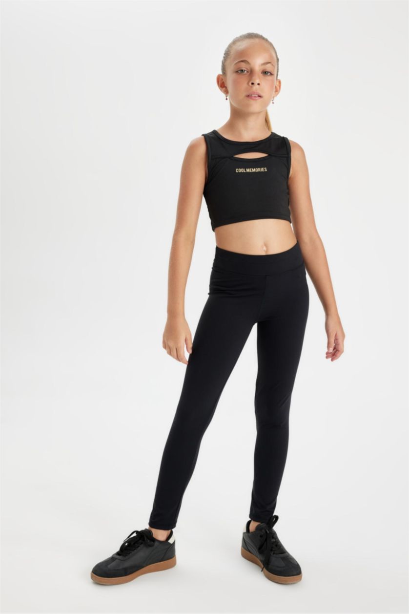 GIRLS & TEENS Black Girl Standart Leggings