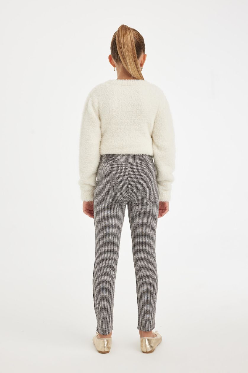 GIRLS & TEENS Brown Girl Basic Standard Length Leggings