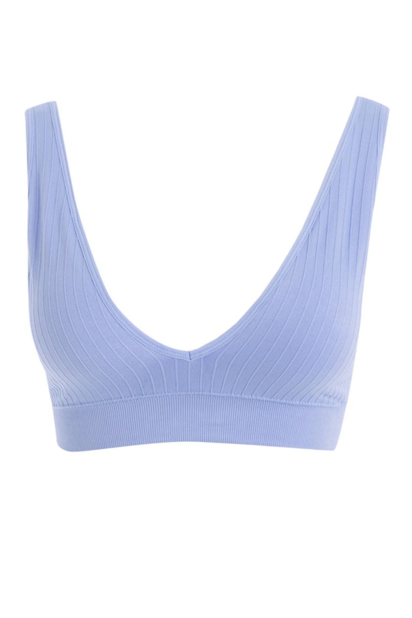 WOMAN Blue Removable Padded Bra