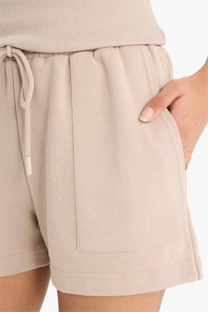 Woman Stone Regular Fit Basic Bermuda