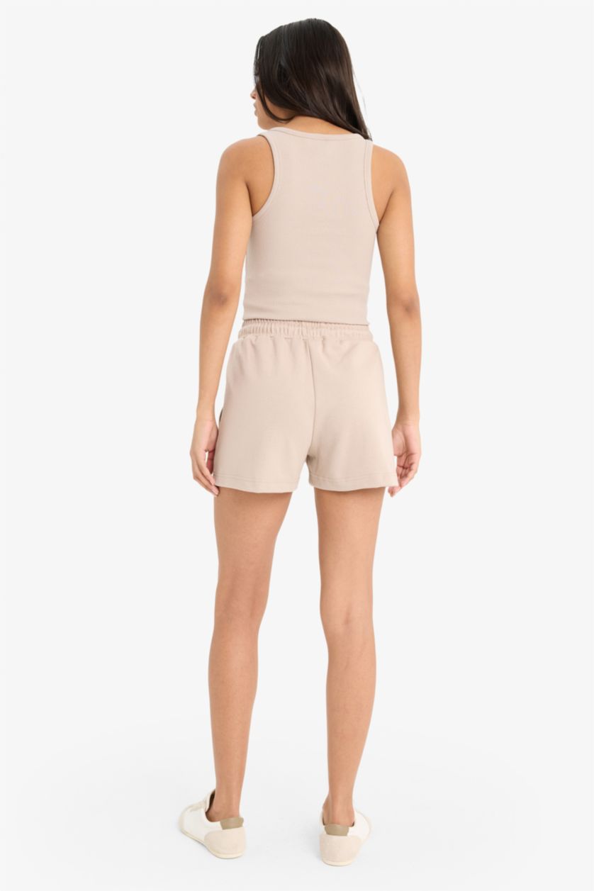 Woman Stone Regular Fit Basic Bermuda