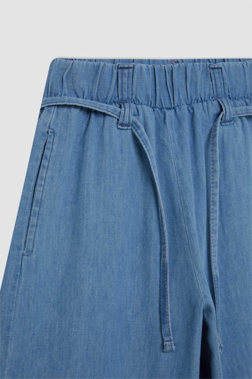 Girls & Teens Blue Girl Wide Leg Wide Leg Jeans