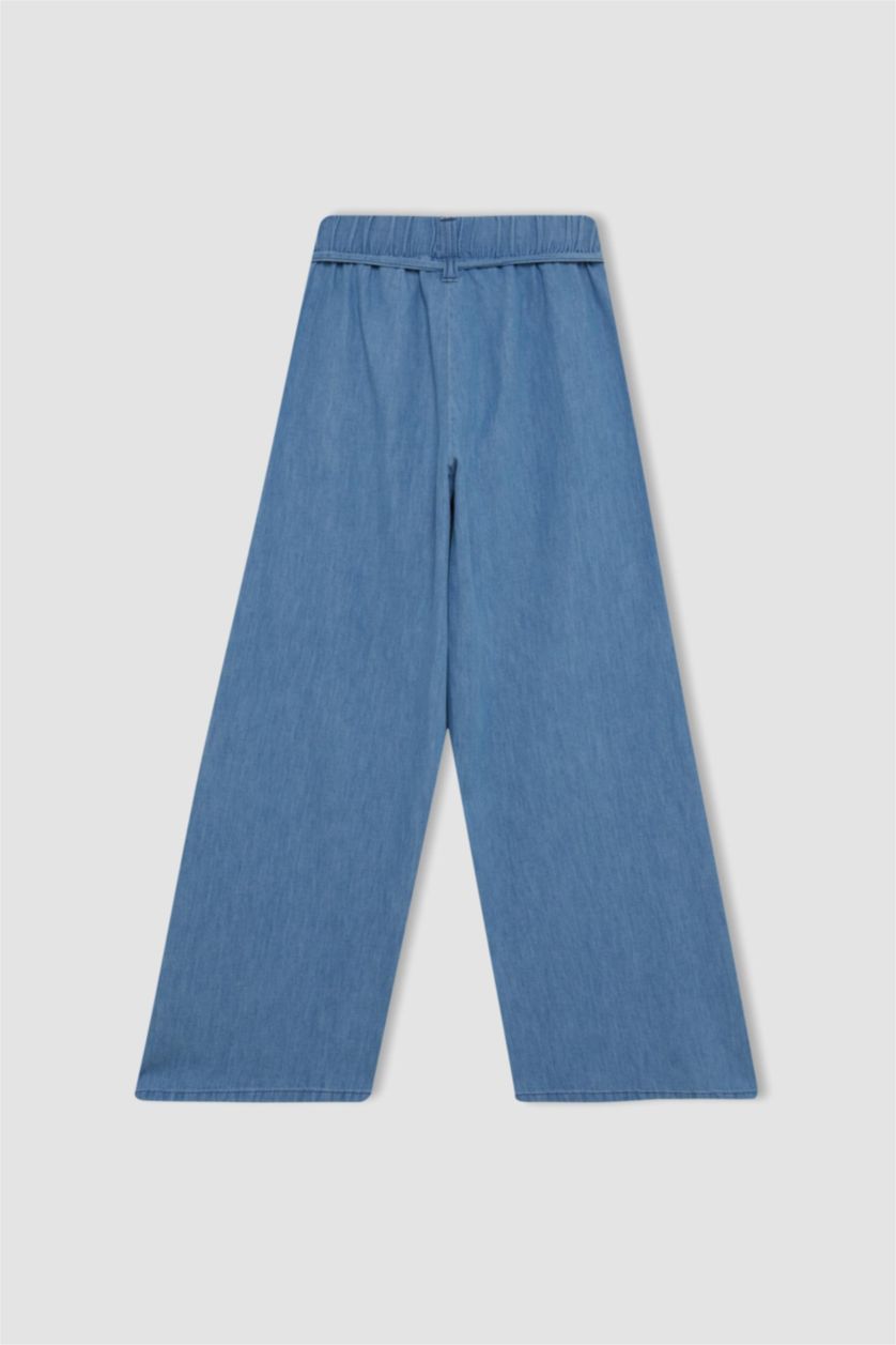 Girls & Teens Blue Girl Wide Leg Wide Leg Jeans