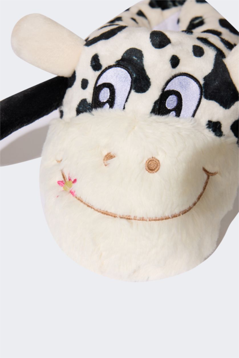 FEMME Noir Pantoufles à semelle plate pour femme