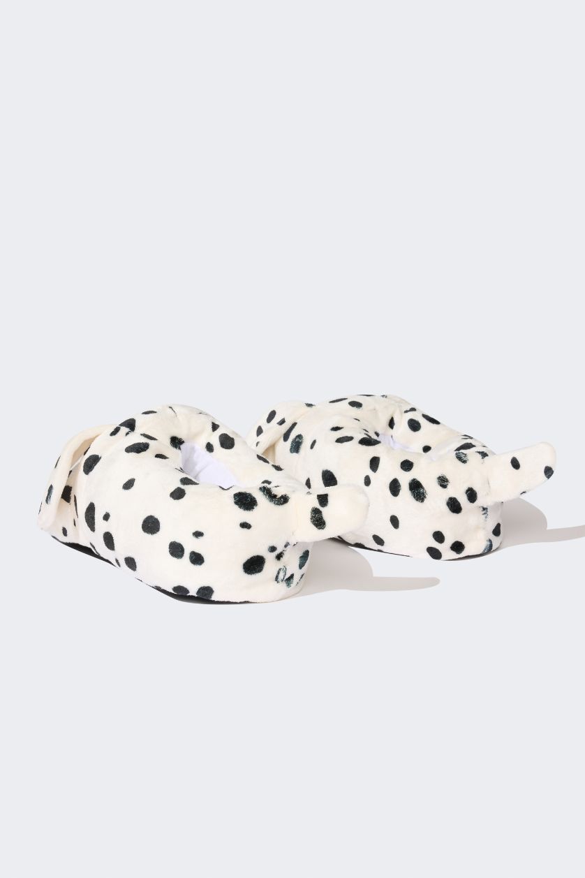 FEMME Blanc Pantoufles à semelle plate pour femme